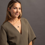 Black Onyx Dangle Drop Earrings with 14k Gold Filled Ear-Wires Earrings Soul & Little Rose