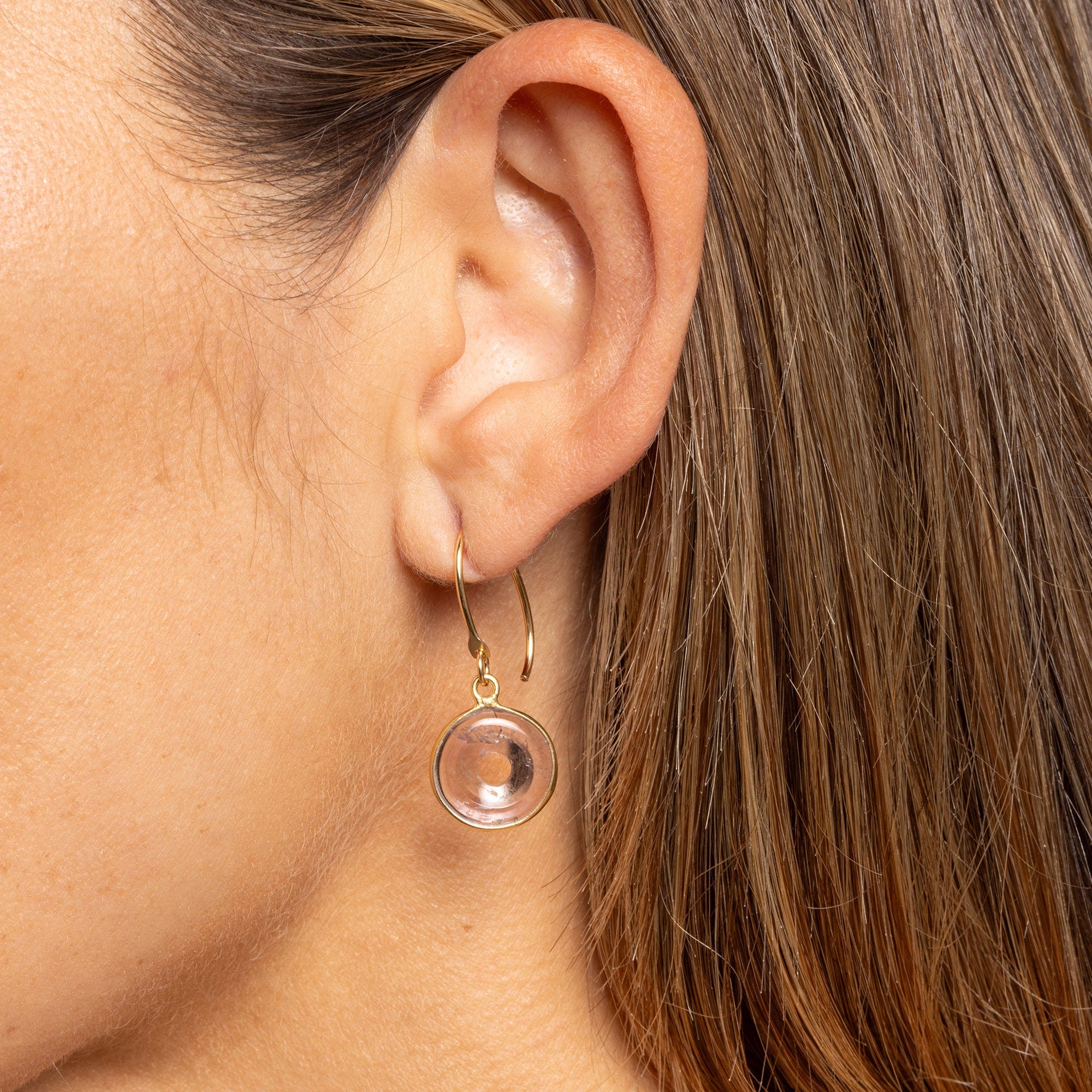 Amethyst 14K Gold Filled Ear-Wire Dangle Earrings Earrings Soul & Little Rose   