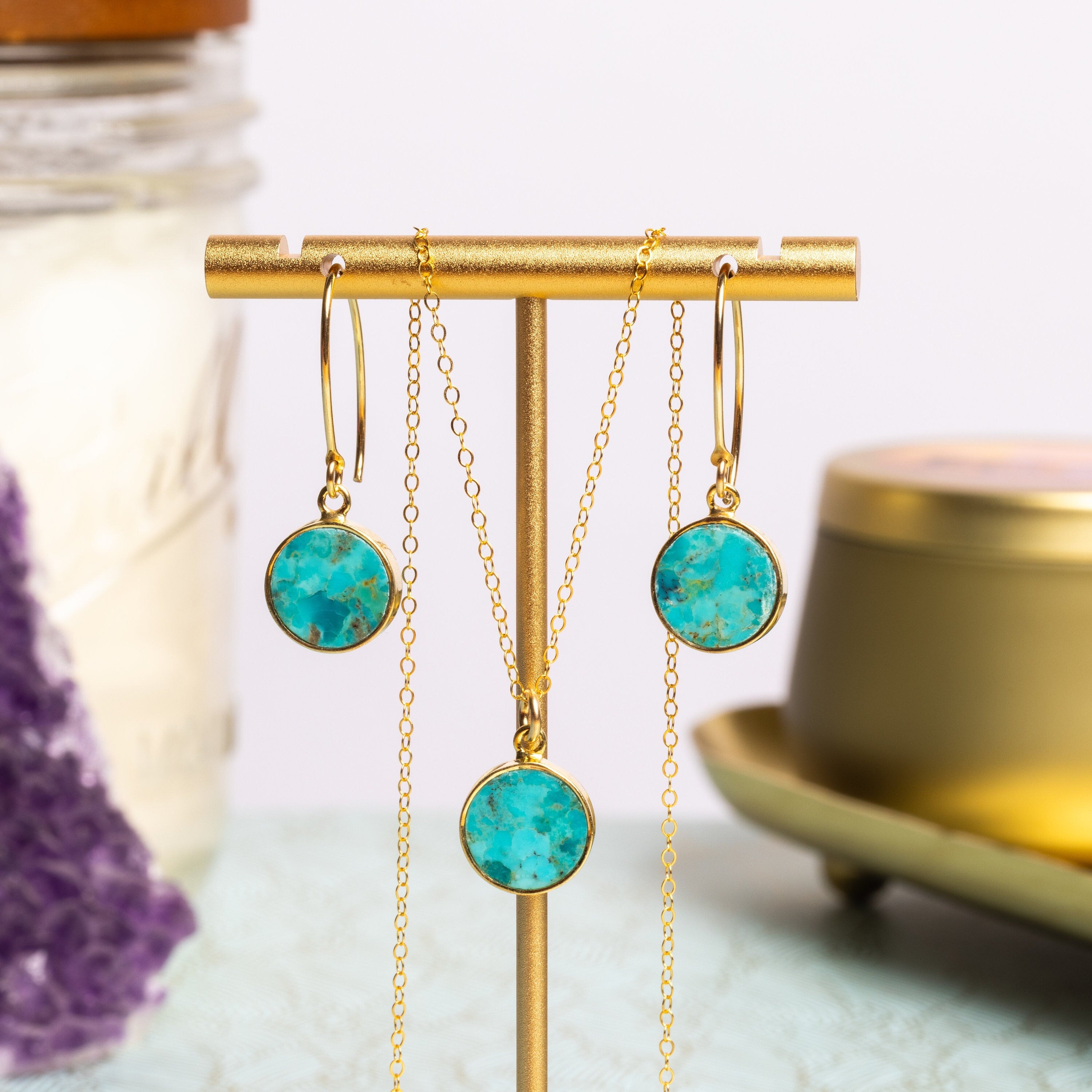 Shops Matched turquoise beads