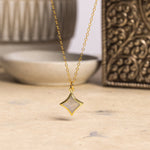 Moonstone Star Gold Necklace 14k gold filled delicate chain Necklaces Soul & Little Rose