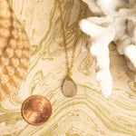 Golden Rutilated Quartz Drop Pendant Necklace 14k Gold Filled Necklaces Soul & Little Rose
