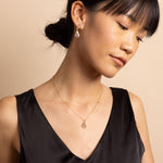 Golden Rutilated Quartz Drop Pendant Necklace 14k Gold Filled Necklaces Soul & Little Rose