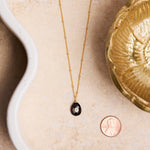 Minimalist Gold Filled Hyperstein Drop Pendant Necklace Necklaces Soul & Little Rose