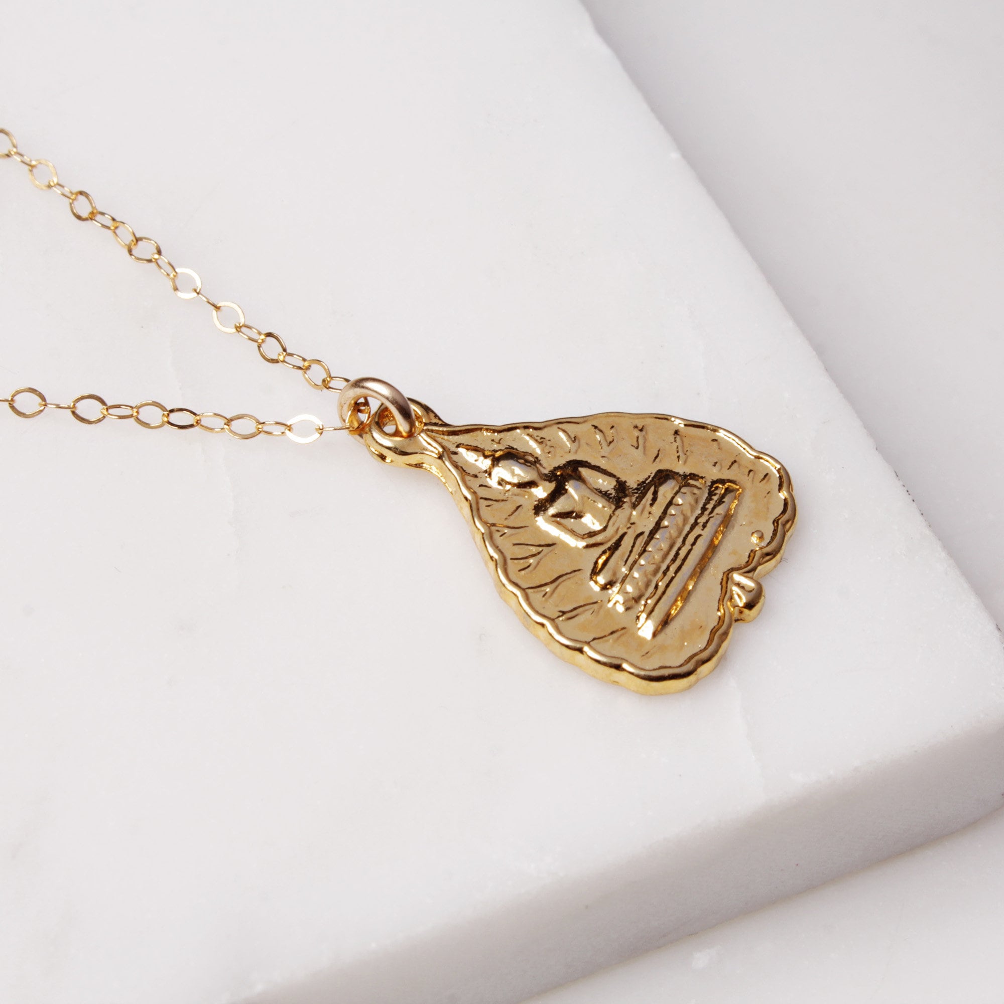 Buddha Gold Pendant Necklace – Soul Little Rose