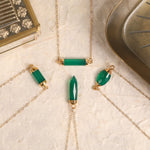 Green Onyx Necklace Collection Necklaces Soul & Little Rose