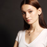 Rutilated Quartz Shield Shape Gemsonte Necklace Necklaces Soul & Little Rose