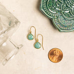 Amazonite Drop Earrings Earrings Soul & Little Rose