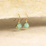 Amazonite Drop Earrings Earrings Soul & Little Rose