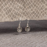 Tourmalinated Quartz Drop Earrings on 925 Sterling Silver Earwires Earrings Soul & Little Rose   