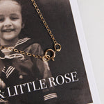 Labradorite Pillow Shape Gemstone Gold Necklace Necklaces Soul & Little Rose   