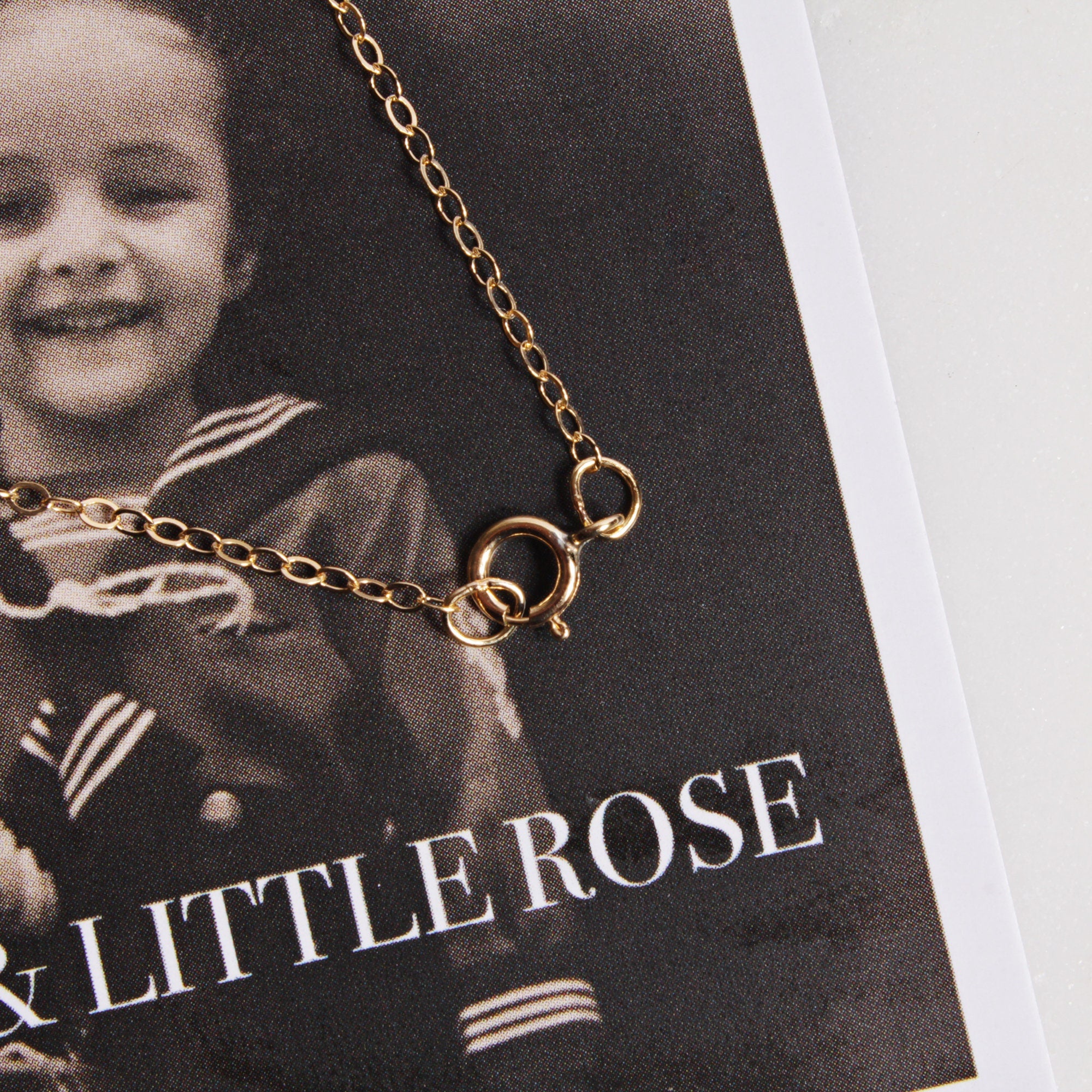 Labradorite Raw Pebble Pendant Gold Necklace Necklaces Soul & Little Rose   