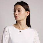 Labradorite Moon and Star Gold Pendants Necklace Necklaces Soul & Little Rose   