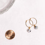 Dendrite Opal Mini Sphere Drop Earrings Earrings Soul & Little Rose   