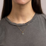 Labradorite Teardrop Gemstone Gold Necklace Necklaces Soul & Little Rose   