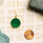 Green Onyx Necklace and Earrings Matching Set Necklace and Earrings Set Soul & Little Rose   